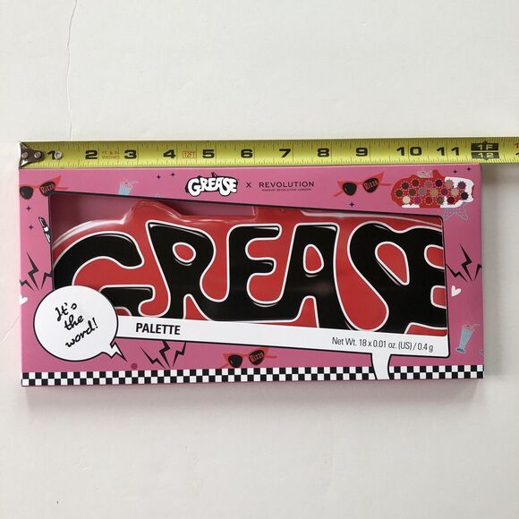 Revolution X Grease Is The Word Eye Palette 18 Shades Limited Edition NIB - Picture 6 of 8